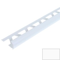 Раскладка наружная для плитки Белый