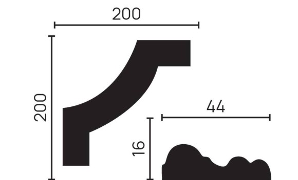 Декоративный уголок C1-DD400 Декор Дизайн Декоративный уголок C1-DD400 Декор Дизайн