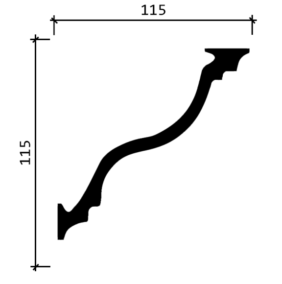 Карниз DD504 Декор Дизайн
