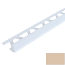 Раскладка наружная для плитки Кремовый