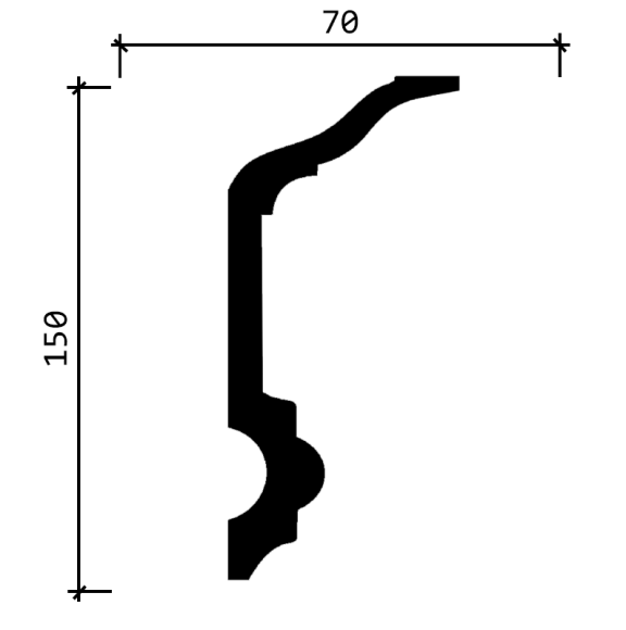 Карниз DD505 Декор Дизайн Карниз DD505 Декор Дизайн