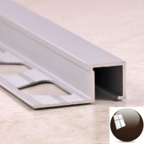 Алюминиевый профиль ПО П12*12 Бронза глянец Алюминиевый профиль ПО П12*12 Бронза глянец