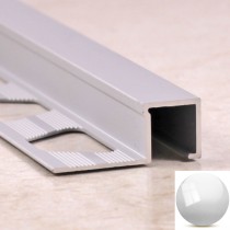 Алюминиевый профиль ПО П12*12 Серебро глянец/браш Алюминиевый профиль ПО П12*12 Серебро глянец/браш