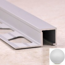 Алюминиевый профиль ПО П12*12 Серебро матовое Алюминиевый профиль ПО П12*12 Серебро матовое