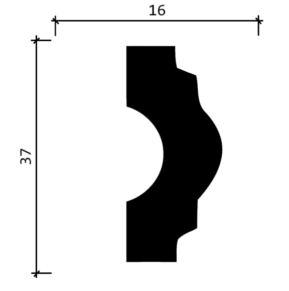 Молдинг DD23 Декор Дизайн