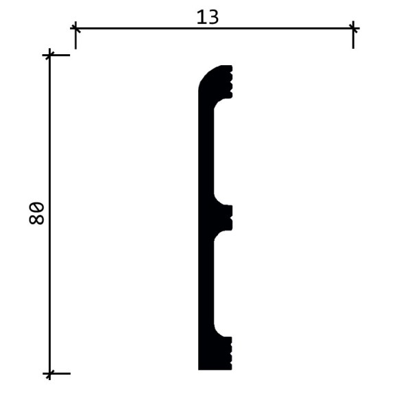 Цветной плинтус 706-81 Декор Дизайн