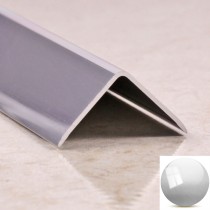 Уголок алюминиевый ПН 10*10 Графит глянец