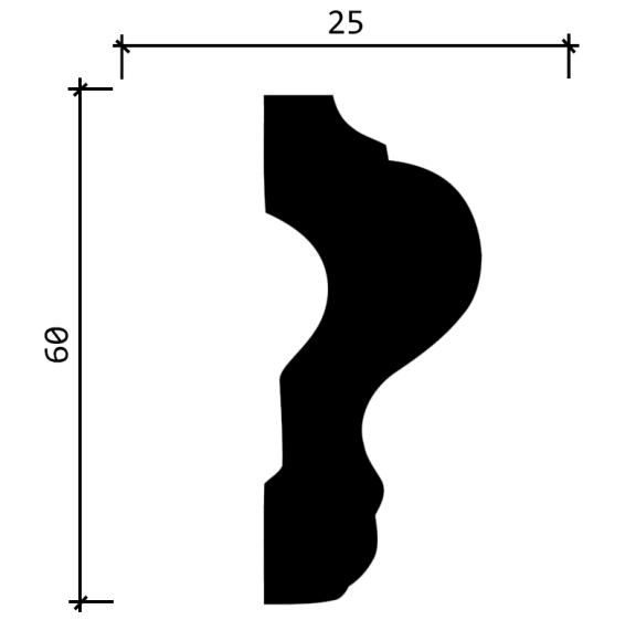 Молдинг DD302 Декор Дизайн Молдинг DD302 Декор Дизайн