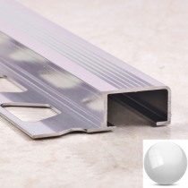 Алюминиевый профиль ПО П20*10 Серебро глянец