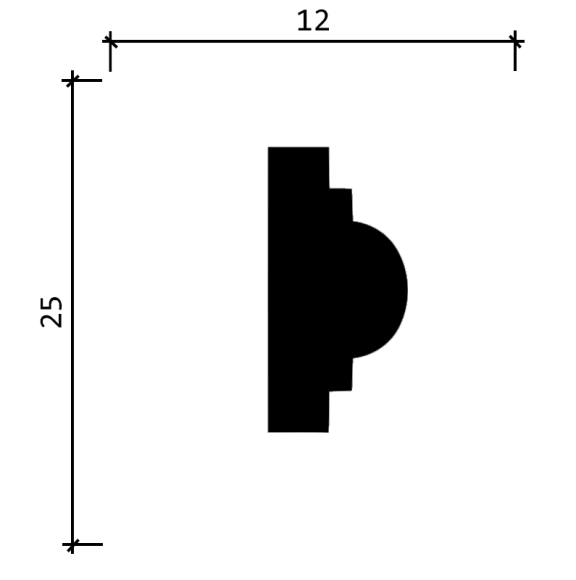 Молдинг DD35 Декор Дизайн Молдинг DD35 Декор Дизайн