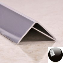 Уголок алюминиевый ПН 10*10 Черный глянец