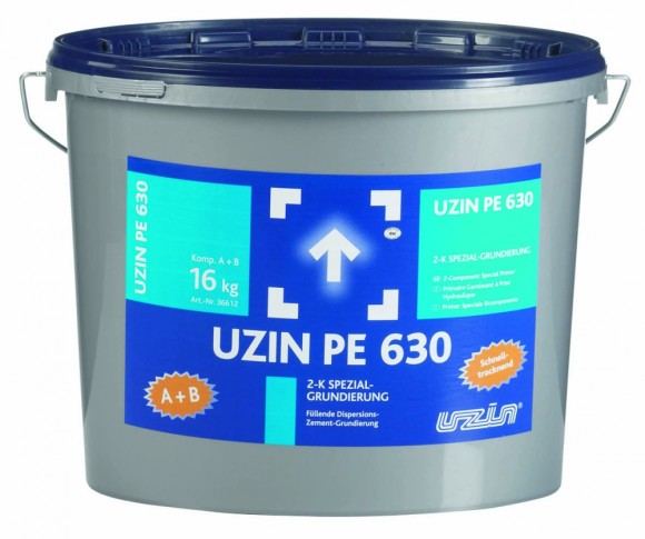 Шпаклёвка-грунтовка UZIN PE 630 16 кг