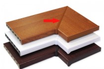 Стык Витраж (натуральный дуб)