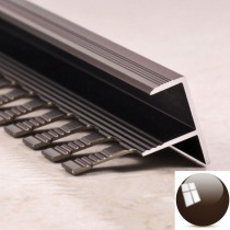 Алюминиевый ламинированный профиль ПФ 11 Бронза глянец Алюминиевый ламинированный профиль ПФ 11 Бронза глянец