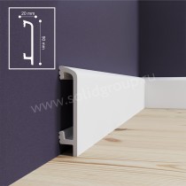 Напольный плинтус 1 UHD 45/90 Напольный плинтус 1 UHD 45/90