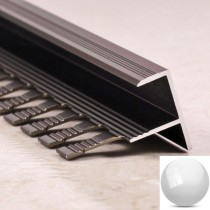 Алюминиевый ламинированный профиль ПФ 11 Серебро глянец Алюминиевый ламинированный профиль ПФ 11 Серебро глянец