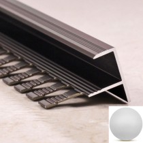 Алюминиевый ламинированный профиль ПФ 11 Серебро матовое Алюминиевый ламинированный профиль ПФ 11 Серебро матовое