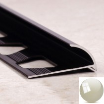 Алюминиевая раскладка ПО 9 Бронза светлая глянец