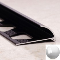 Алюминиевая раскладка ПО 9 Графит глянец