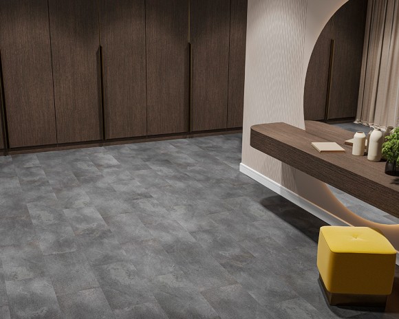 Кварц-виниловый ламинат Alta Step Обсидиан 610x305x4,3 мм