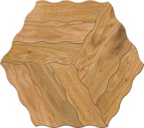 Модульный паркет Lab Arte Дуб инженерный №9-90 497*439*15,5 мм Рустик