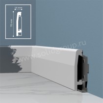 Напольный плинтус 1 UHD 03/70 C Напольный плинтус 1 UHD 03/70 C