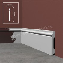 Напольный плинтус 1 UHD 01/80 Напольный плинтус 1 UHD 01/80