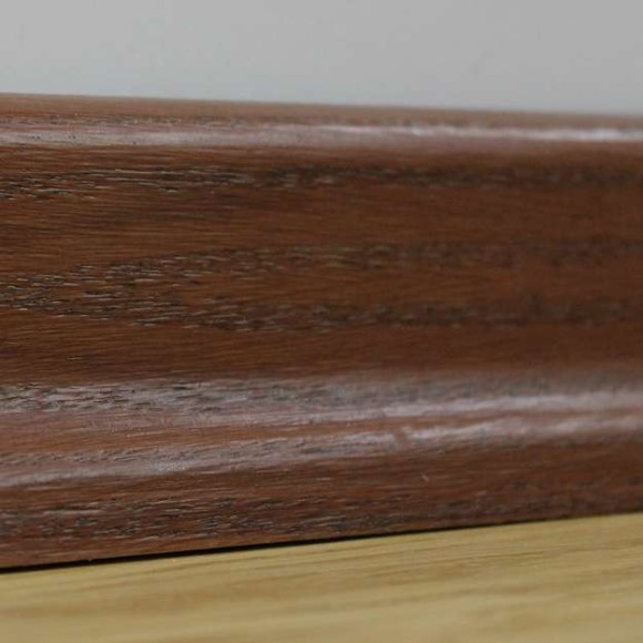 Плинтус шпонированный PolarWood PW Skirting 22x60 (дуб коньячный) (лак)