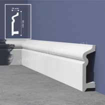 Напольный плинтус 1 UHD 37/80 W Напольный плинтус 1 UHD 37/80 W