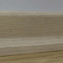 Плинтус шпонированный PolarWood PW Skirting 22x60 (ясень белый)