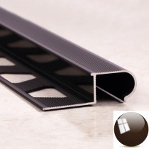 Алюминиевый профиль ПО 04 Бронза глянец Алюминиевый профиль ПО 04 Бронза глянец