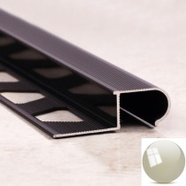 Алюминиевый профиль ПО 04 Бронза светлая глянец Алюминиевый профиль ПО 04 Бронза светлая глянец