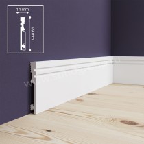 Напольный плинтус 1 UHD 22/100C Напольный плинтус 1 UHD 22/100C