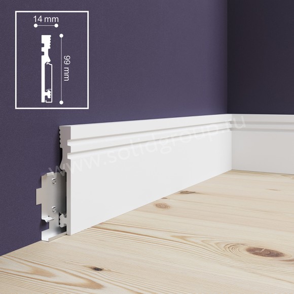 Напольный плинтус 1 UHD 22/100C Напольный плинтус 1 UHD 22/100C