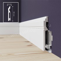 Напольный плинтус 1 UHD 25/100C Напольный плинтус 1 UHD 25/100C