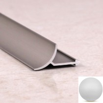 Алюминиевая раскладка ПО В9 Серебро матовое