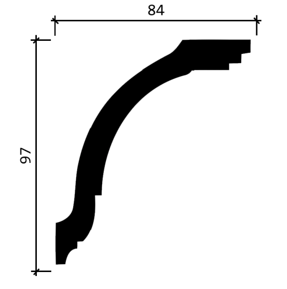 Карниз DD08 Декор Дизайн Карниз DD08 Декор Дизайн