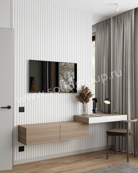 Панель 3D стеновая из полимера ультравысокой плотности 4 UHD 01/130L Панель 3D стеновая из полимера ультравысокой плотности 4 UHD 01/130L