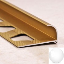 Алюминиевая раскладка ПО 10 Белый глянец