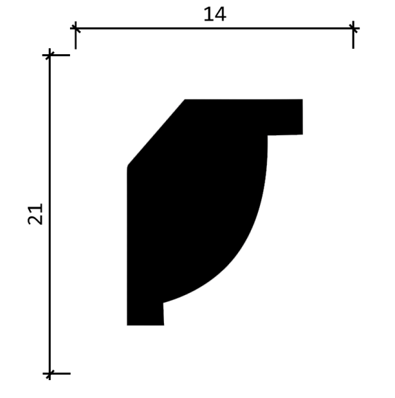 Карниз DD09 Декор Дизайн