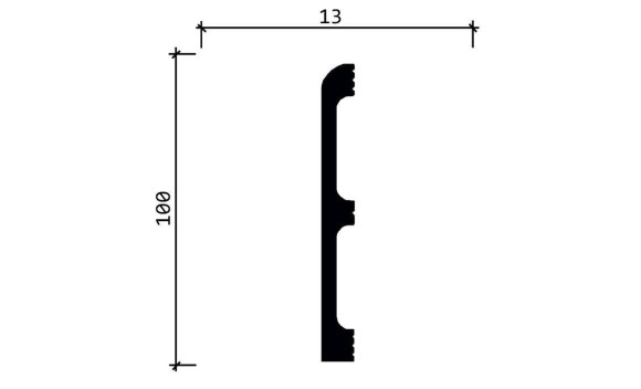 Плинтус DD707 Декор Дизайн