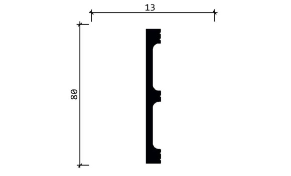 Плинтус DD708 Декор Дизайн