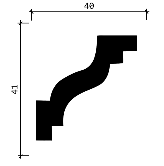 Карниз DD28 Декор Дизайн