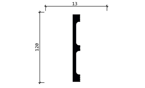 Плинтус DD710 Декор Дизайн