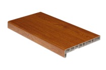 Подоконник Витраж (золотой дуб) 350 мм