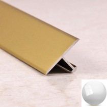 Алюминиевый профиль ПТ 18 Серебро глянец/браш